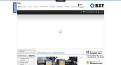 Desktop Screenshot of bzt-cnc.de
